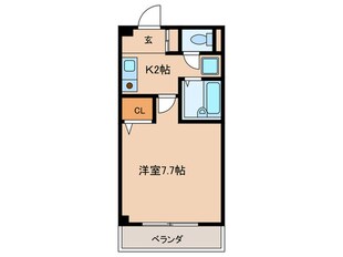 ラフィネ高峯の物件間取画像